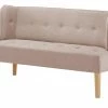 switch Küchensofa Webstoff meliert Astonia | Rosa 160|cm