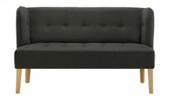 switch Küchensofa Webstoff meliert Astonia | Schwarz 160|cm -Bänke Verkaufsladen 15302135 8 202106222233