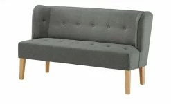 switch Küchensofa Webstoff meliert Astonia | Grau 160|cm