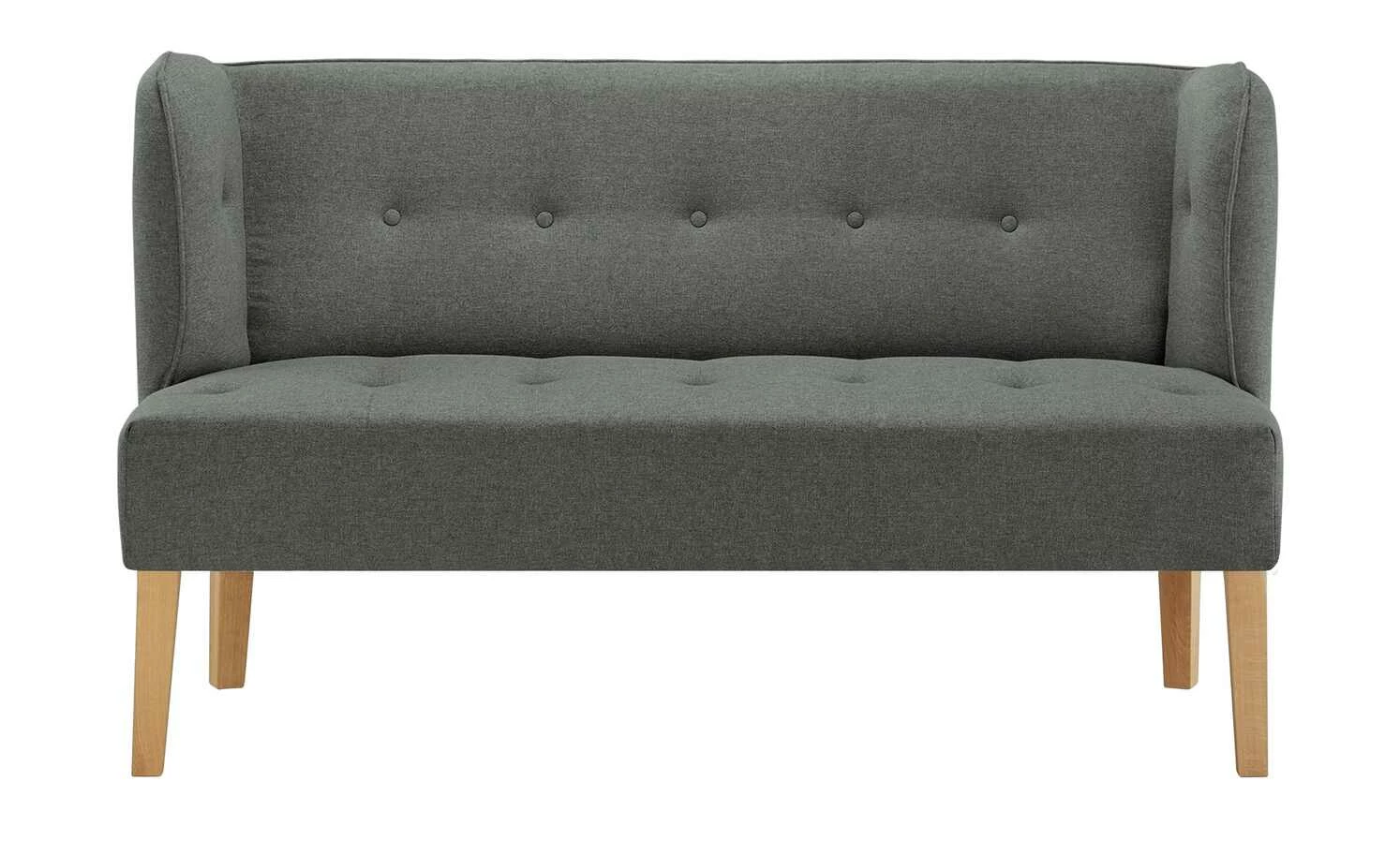 switch Küchensofa Webstoff meliert Astonia | Grau 160|cm 2 switch Küchensofa Webstoff meliert Astonia | Grau 160|cm – Bild 2