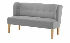 switch Küchensofa Webstoff meliert Astonia | Silber (Hellgrau) 160|cm