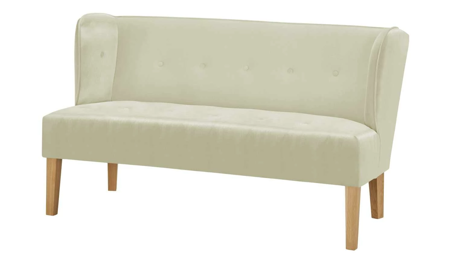 switch Küchensofa Astonia | Hellbeige Samt pflegeleicht 160|cm 1 switch Küchensofa Astonia | Hellbeige Samt pflegeleicht 160|cm
