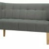 switch Küchensofa Webstoff meliert Bella | Grau 158|cm