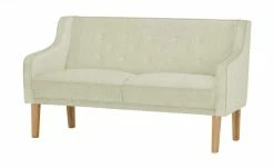 switch Küchensofa Samt Paula | Hellbeige Samt pflegeleicht 164|cm