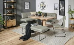 Eckbank | Hellgrau rechts