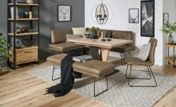 Eckbank | Braun rechts