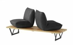 KOINOR Leder-Kufen-Bank auf Holzpodest drehbar Schwof | Omega (Dunkelgrau) / Kontrastfaden Hellgrau Drehfunktion 20 KOINOR Leder-Kufen-Bank auf Holzpodest drehbar Schwof | Omega (Dunkelgrau) / Kontrastfaden Hellgrau Drehfunktion -Bänke Verkaufsladen 15302485 4 202109021233