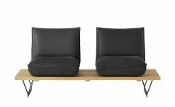 KOINOR Leder-Kufen-Bank auf Holzpodest drehbar Schwof | Omega (Dunkelgrau) / Kontrastfaden Hellgrau Drehfunktion 21 KOINOR Leder-Kufen-Bank auf Holzpodest drehbar Schwof | Omega (Dunkelgrau) / Kontrastfaden Hellgrau Drehfunktion -Bänke Verkaufsladen 15302485 6 202109021233