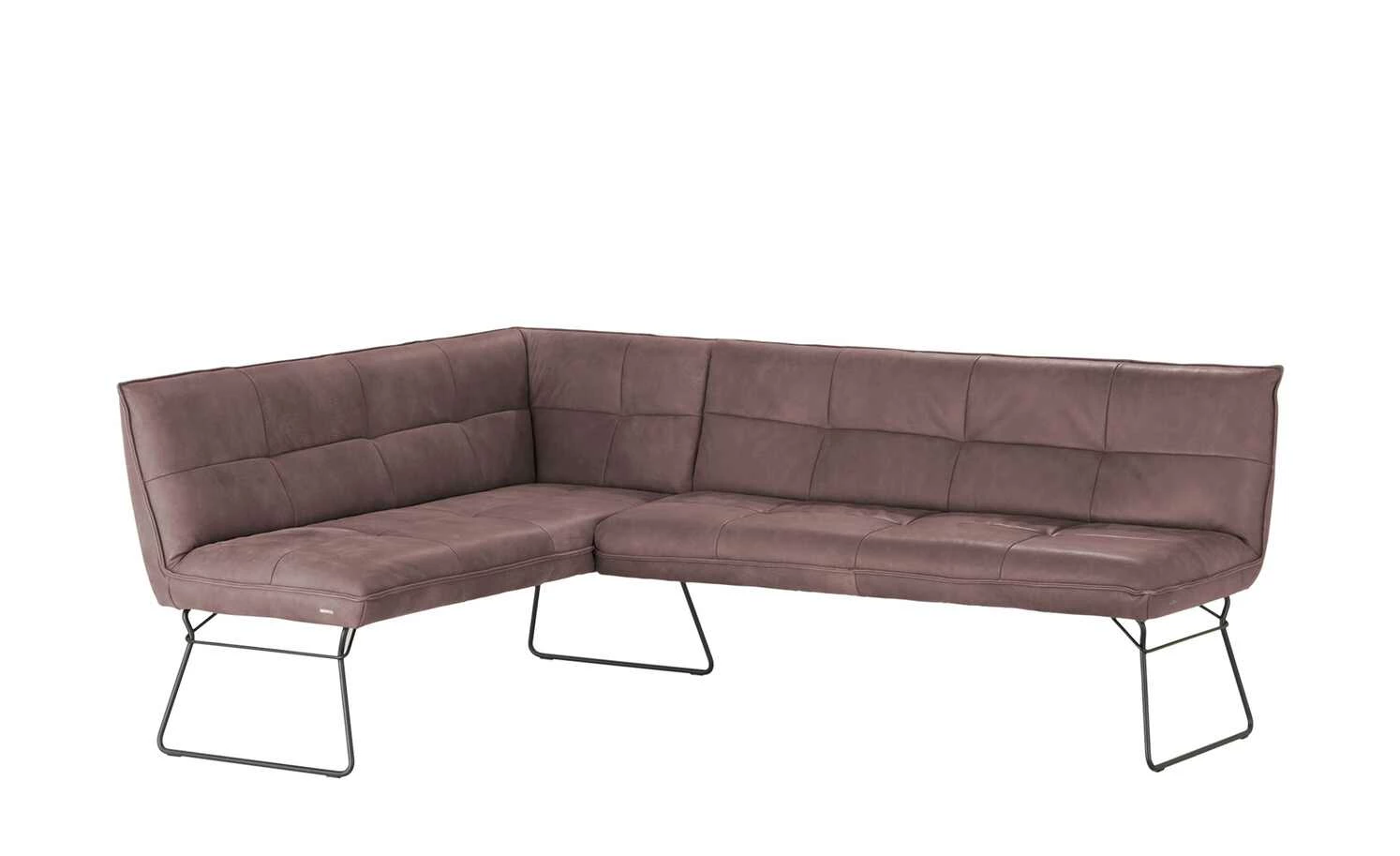 KOINOR Leder-Eckbank Bexx | Plum (Rosa) rechts 224|cm 1 KOINOR Leder-Eckbank Bexx | Plum (Rosa) rechts 224|cm