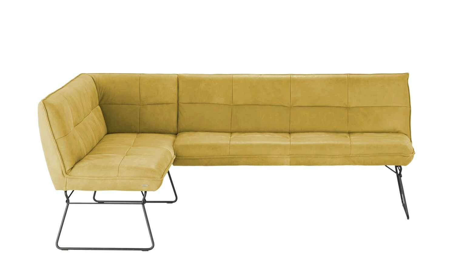 KOINOR Leder-Eckbank Bexx | Safran (Gelb) rechts 224|cm 2 KOINOR Leder-Eckbank Bexx | Safran (Gelb) rechts 224|cm – Bild 2