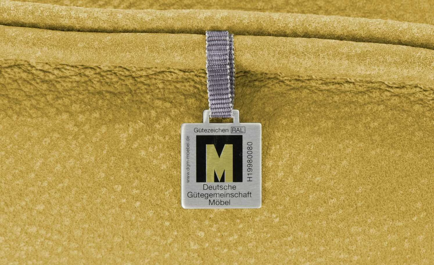 KOINOR Leder-Eckbank Bexx | Safran (Gelb) rechts 224|cm 5 KOINOR Leder-Eckbank Bexx | Safran (Gelb) rechts 224|cm – Bild 5