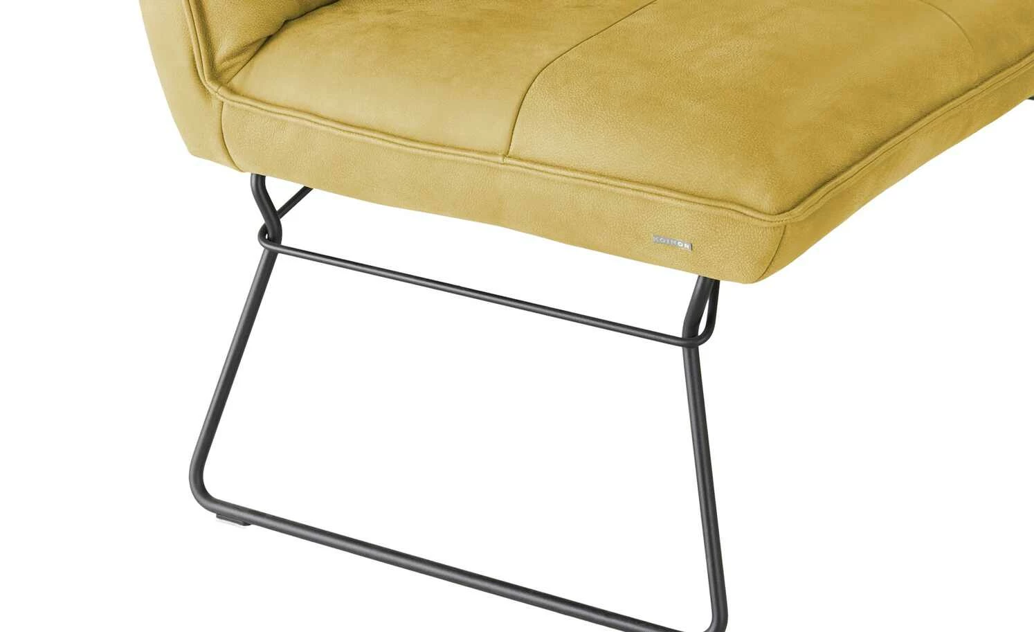 KOINOR Leder-Eckbank Bexx | Safran (Gelb) rechts 224|cm 6 KOINOR Leder-Eckbank Bexx | Safran (Gelb) rechts 224|cm – Bild 6