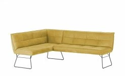 KOINOR Leder-Eckbank Bexx | Safran (Gelb) rechts 224|cm