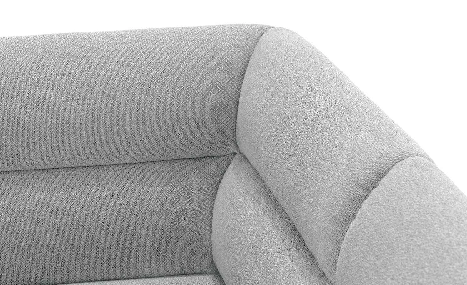 KOINOR Eckbank Dining System 3 | Hellgrau rechts 217|cm 4 KOINOR Eckbank Dining System 3 | Hellgrau rechts 217|cm – Bild 4