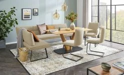 KOINOR Eckbank Dining System 3 | Beige rechts 217|cm