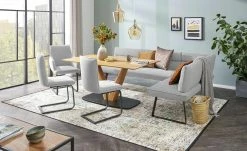 KOINOR Eckbank Dining System 3 | Hellgrau links 217|cm