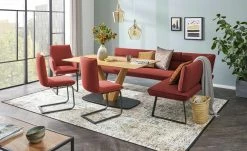 KOINOR Eckbank Dining System 3 | Rot links 217|cm