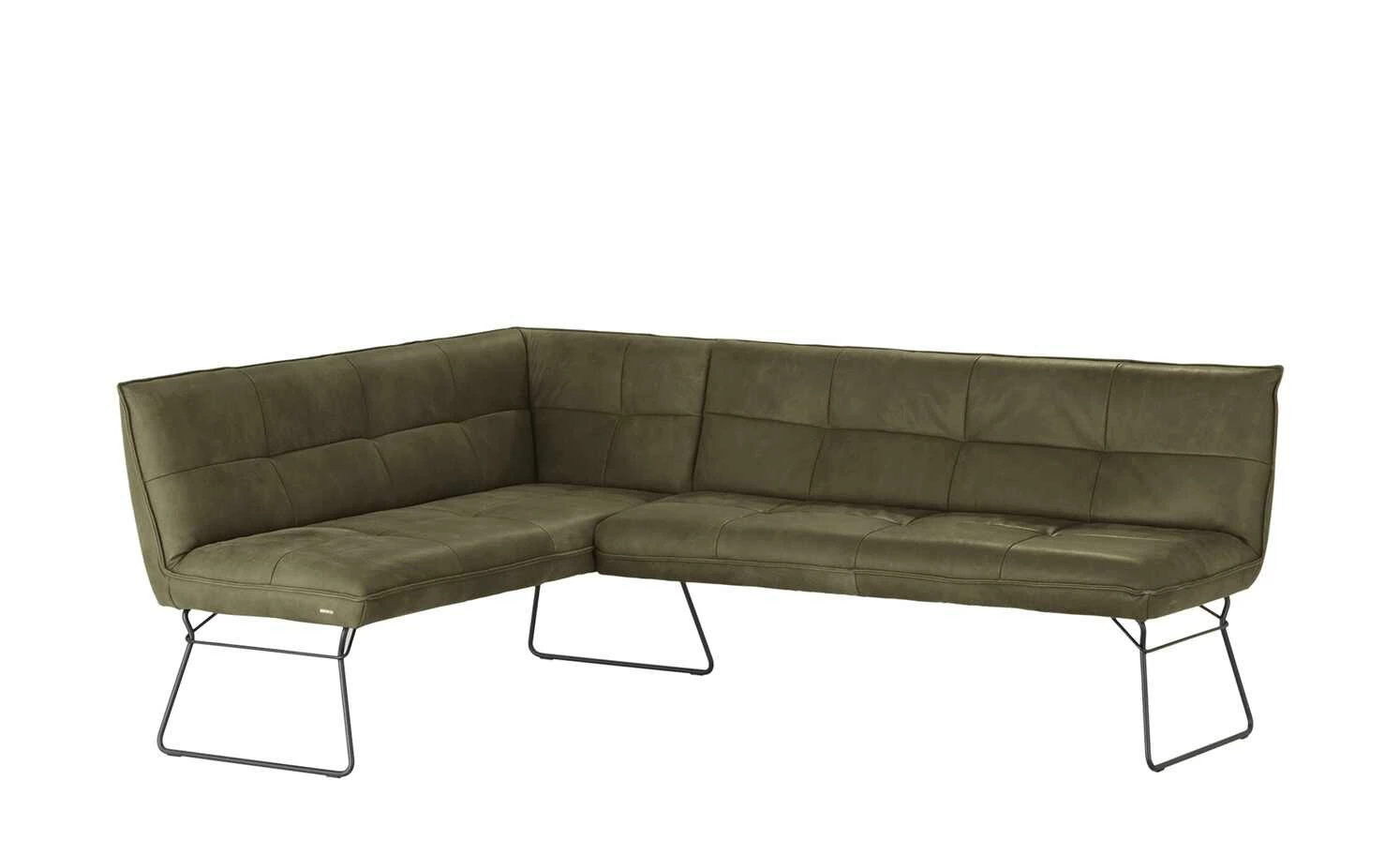 KOINOR Leder-Eckbank Bexx | Verde (Dunkelgrün) rechts 204|cm 1 KOINOR Leder-Eckbank Bexx | Verde (Dunkelgrün) rechts 204|cm