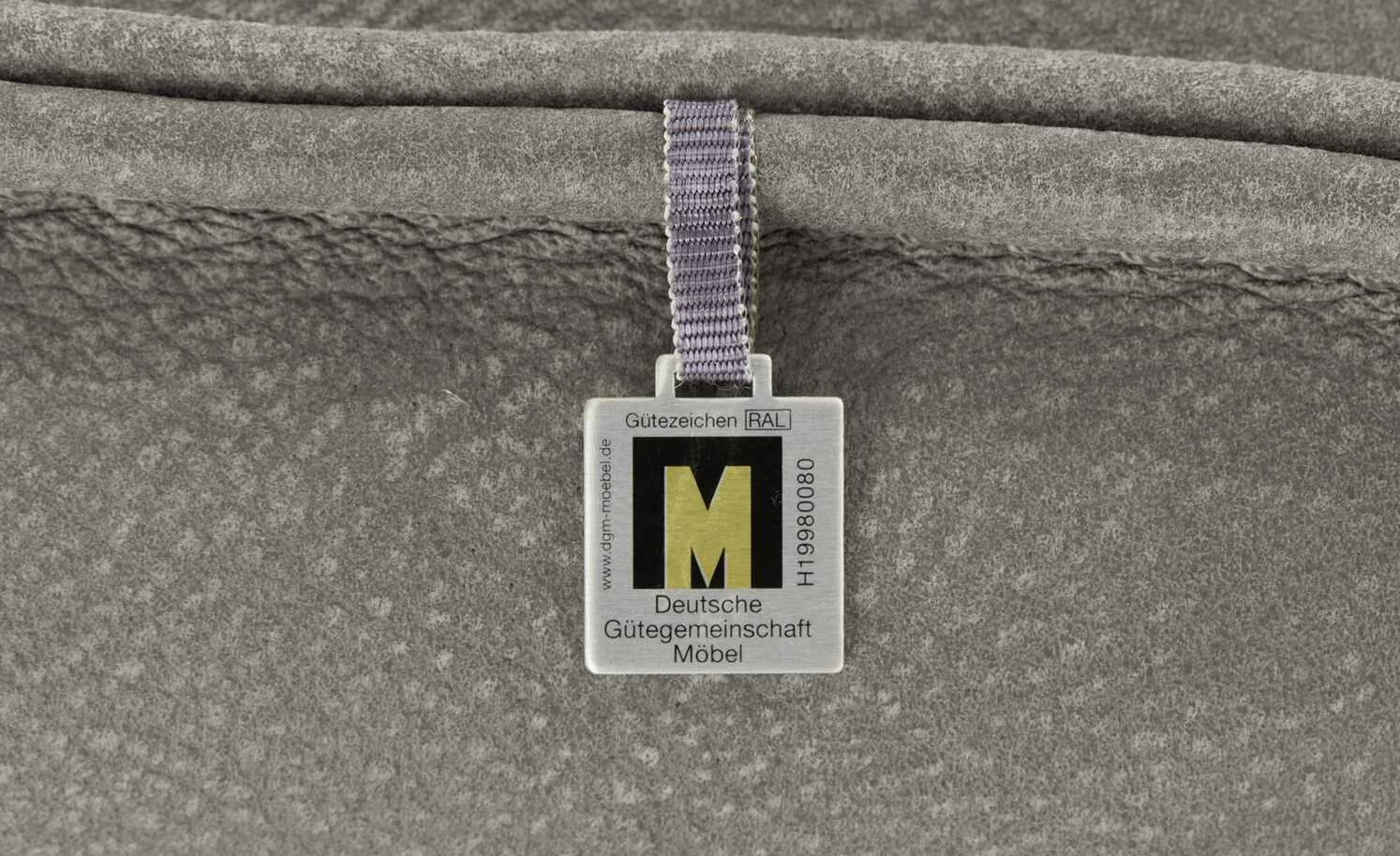 KOINOR Leder-Eckbank Bexx | Asphalt (Hellgrau) rechts 204|cm 5 KOINOR Leder-Eckbank Bexx | Asphalt (Hellgrau) rechts 204|cm – Bild 5