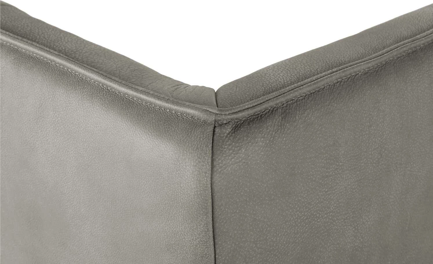 KOINOR Leder-Eckbank Bexx | Asphalt (Hellgrau) rechts 204|cm 9 KOINOR Leder-Eckbank Bexx | Asphalt (Hellgrau) rechts 204|cm – Bild 9