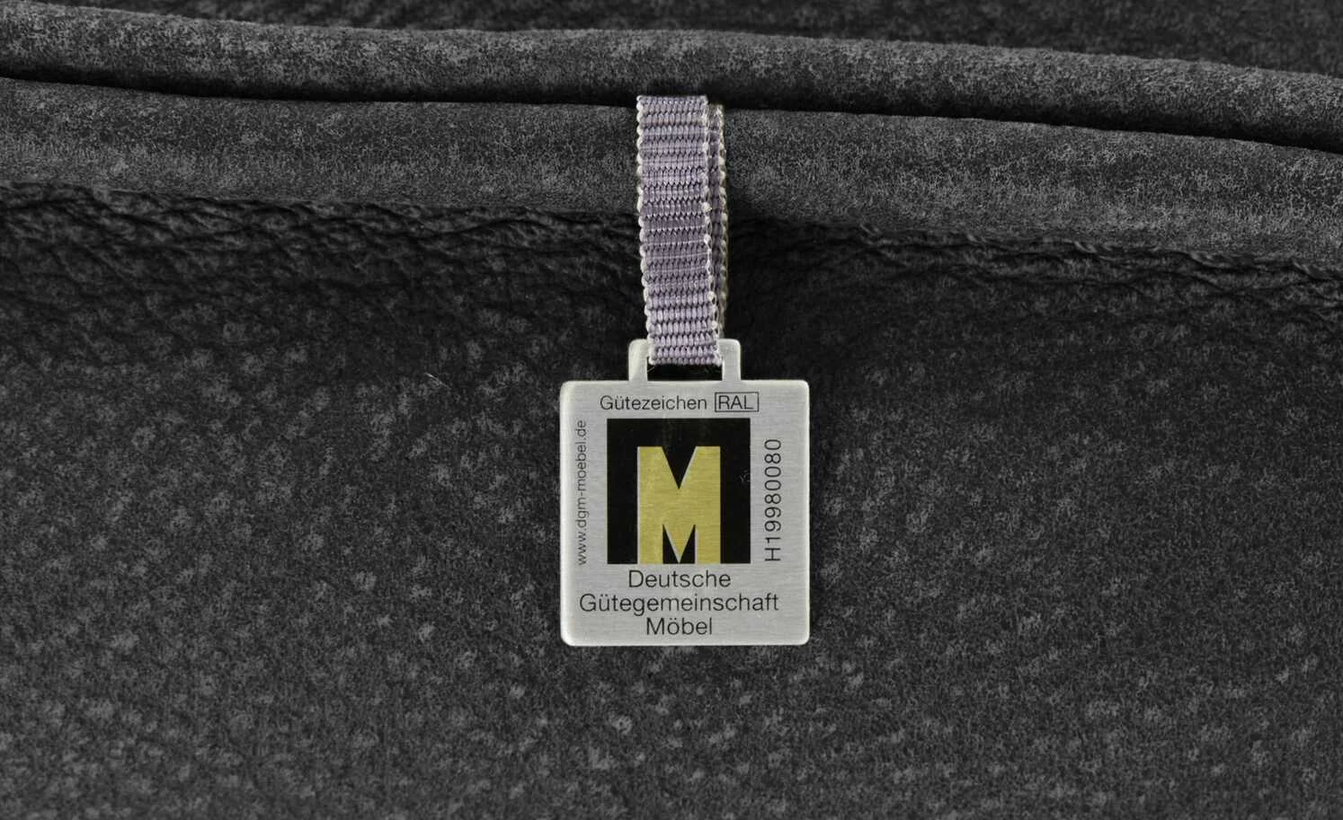 KOINOR Leder-Eckbank Bexx | Omega (Dunkelgrau) rechts 204|cm 11 KOINOR Leder-Eckbank Bexx | Omega (Dunkelgrau) rechts 204|cm – Bild 11