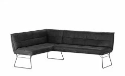 KOINOR Leder-Eckbank Bexx | Omega (Dunkelgrau) rechts 204|cm