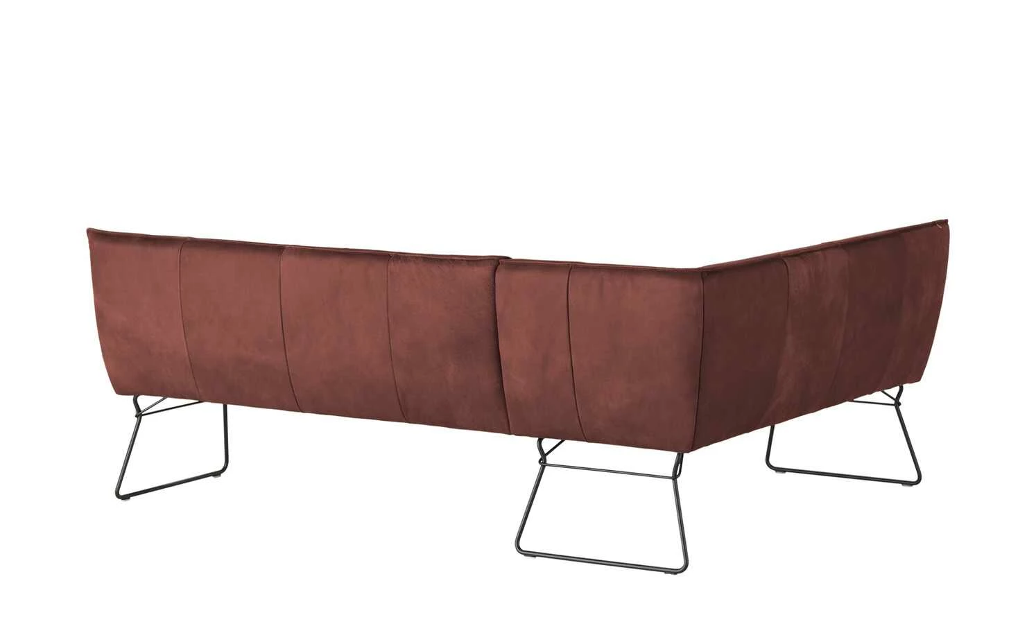 KOINOR Leder-Eckbank Bexx | Chilli (Rot) / Beige rechts 204|cm 2 KOINOR Leder-Eckbank Bexx | Chilli (Rot) / Beige rechts 204|cm – Bild 2