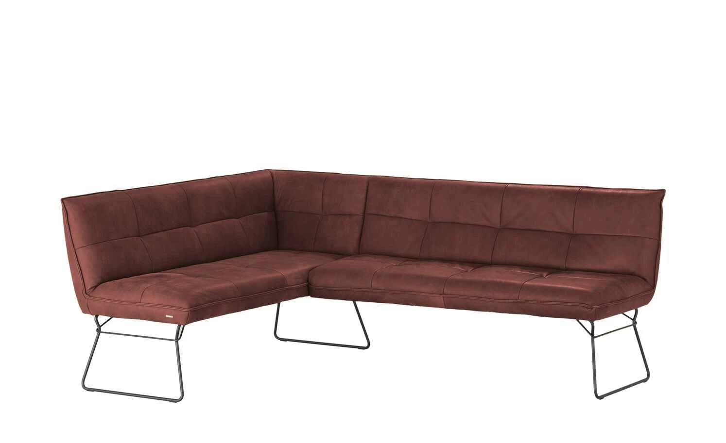 KOINOR Leder-Eckbank Bexx | Chilli (Rot) / Beige rechts 204|cm 1 KOINOR Leder-Eckbank Bexx | Chilli (Rot) / Beige rechts 204|cm