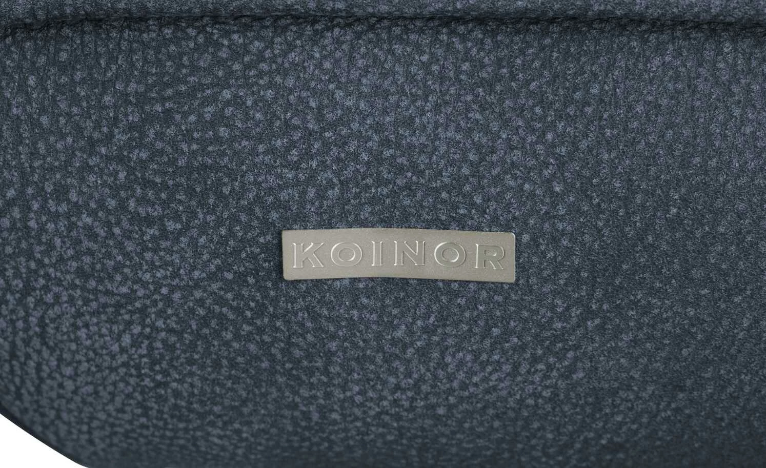 KOINOR Leder-Eckbank Bexx | Night (Dunkelblau) / Hellgrau links 204|cm 2 KOINOR Leder-Eckbank Bexx | Night (Dunkelblau) / Hellgrau links 204|cm – Bild 2