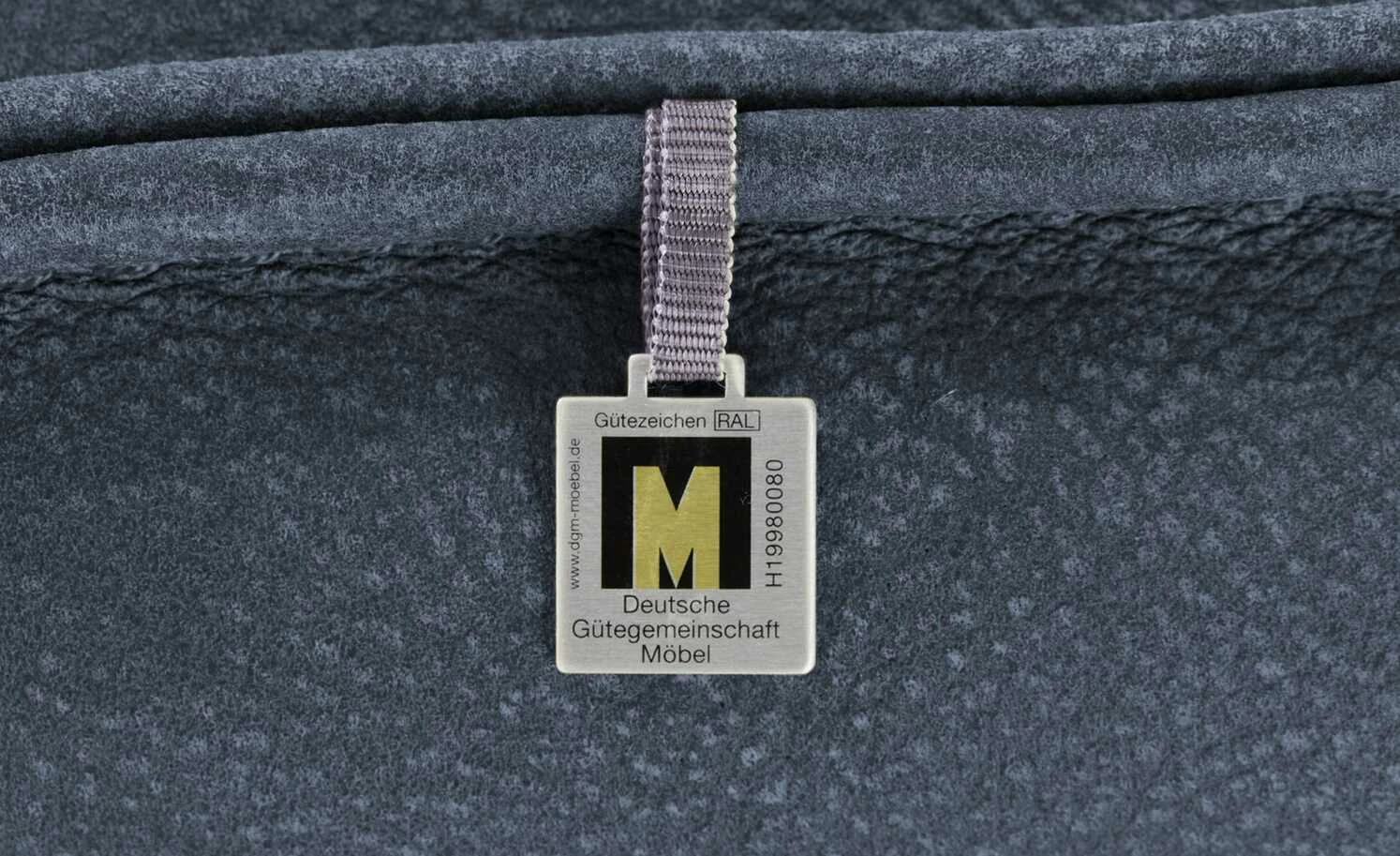 KOINOR Leder-Eckbank Bexx | Night (Dunkelblau) / Hellgrau links 204|cm 3 KOINOR Leder-Eckbank Bexx | Night (Dunkelblau) / Hellgrau links 204|cm – Bild 3