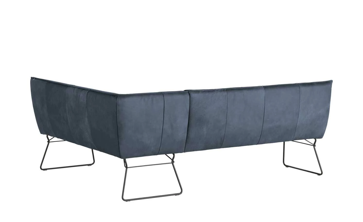 KOINOR Leder-Eckbank Bexx | Night (Dunkelblau) / Hellgrau links 204|cm 4 KOINOR Leder-Eckbank Bexx | Night (Dunkelblau) / Hellgrau links 204|cm – Bild 4