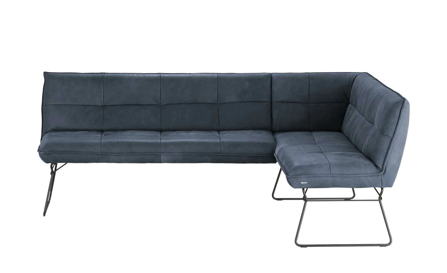 KOINOR Leder-Eckbank Bexx | Night (Dunkelblau) / Hellgrau links 204|cm 6 KOINOR Leder-Eckbank Bexx | Night (Dunkelblau) / Hellgrau links 204|cm – Bild 6