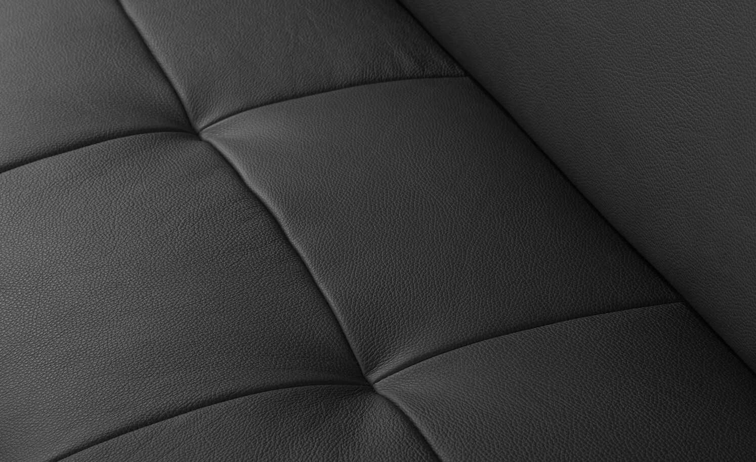 KOINOR Sitzbank Dining System 1 | Nero (Schwarz) / Kontrastnaht Grau 154|cm 7 KOINOR Sitzbank Dining System 1 | Nero (Schwarz) / Kontrastnaht Grau 154|cm – Bild 7