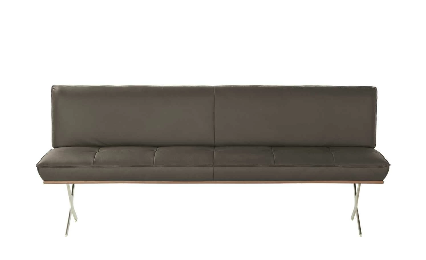 KOINOR Sitzbank Dining System 1 | Carbone (Grau-Braun) / Kontrastnaht Beige 154|cm 2 KOINOR Sitzbank Dining System 1 | Carbone (Grau-Braun) / Kontrastnaht Beige 154|cm – Bild 2