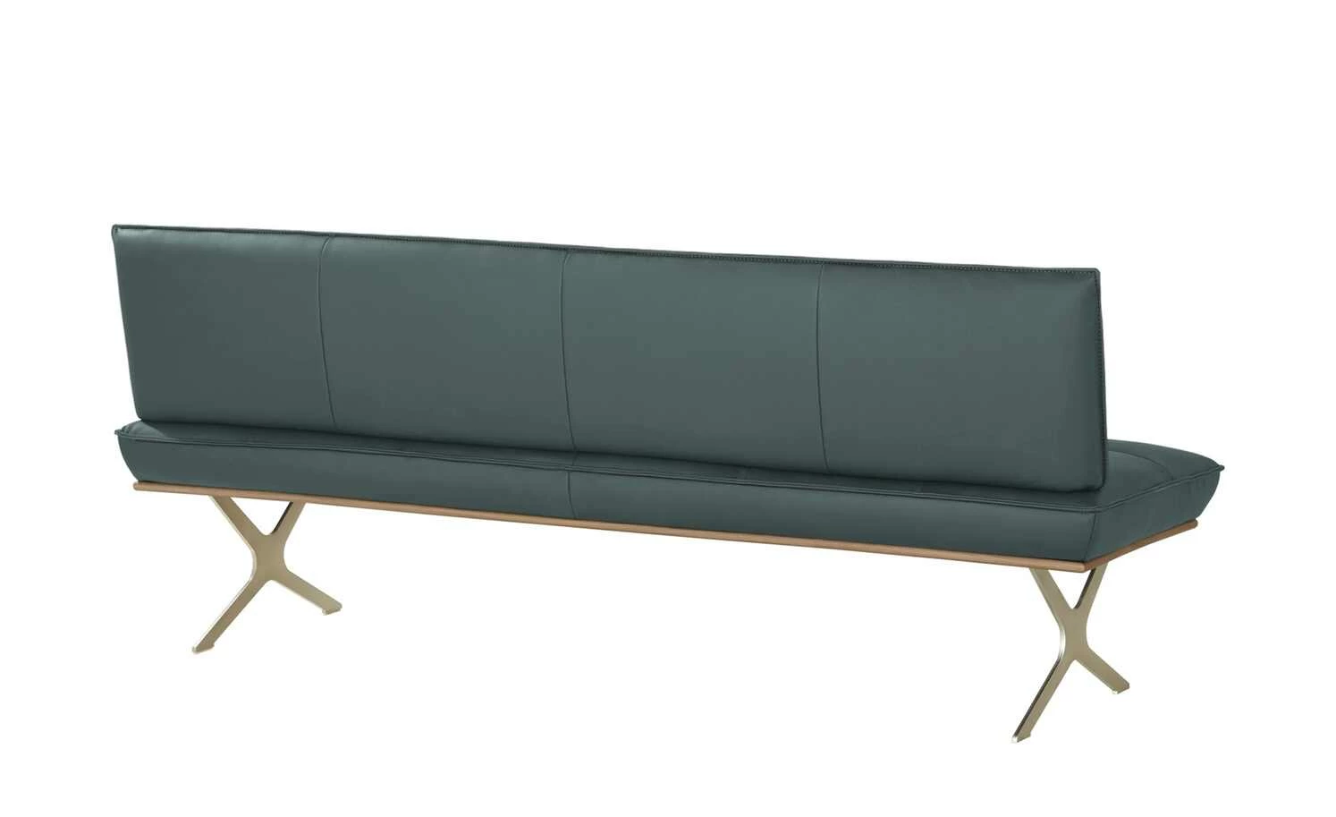 KOINOR Sitzbank Dining System 1 | Lago (Blau) / Kontrastnaht Schwarz 154|cm 5 KOINOR Sitzbank Dining System 1 | Lago (Blau) / Kontrastnaht Schwarz 154|cm – Bild 5