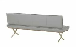 KOINOR Sitzbank Dining System 1 | Silver (Hellgrau) / Kontrastnaht Schwarz 154|cm -Bänke Verkaufsladen 15302994 4 202110271257