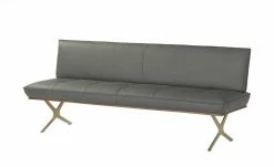 KOINOR Sitzbank Dining System 1 | Achat (Grau) / Kontrastnaht Schwarz 154|cm