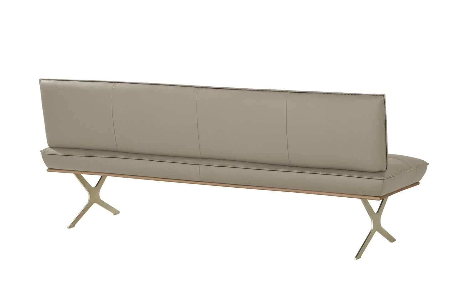 KOINOR Sitzbank Dining System 1 | Nebbia (Taupe) / Kontrastnaht Dunkelbraun 154|cm 6 KOINOR Sitzbank Dining System 1 | Nebbia (Taupe) / Kontrastnaht Dunkelbraun 154|cm – Bild 6