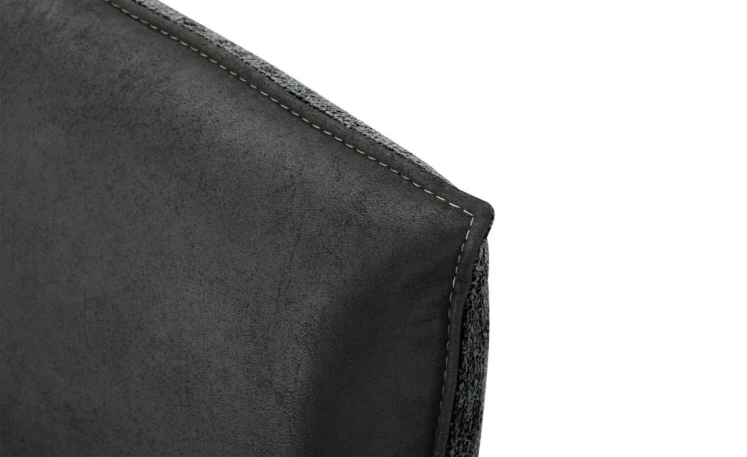 KOINOR Eckbank Dining System 2 | Dunkelgrau / Dunkelgrau / Kontrastfaden Hellgrau rechts 197|cm 10 KOINOR Eckbank Dining System 2 | Dunkelgrau / Dunkelgrau / Kontrastfaden Hellgrau rechts 197|cm – Bild 10