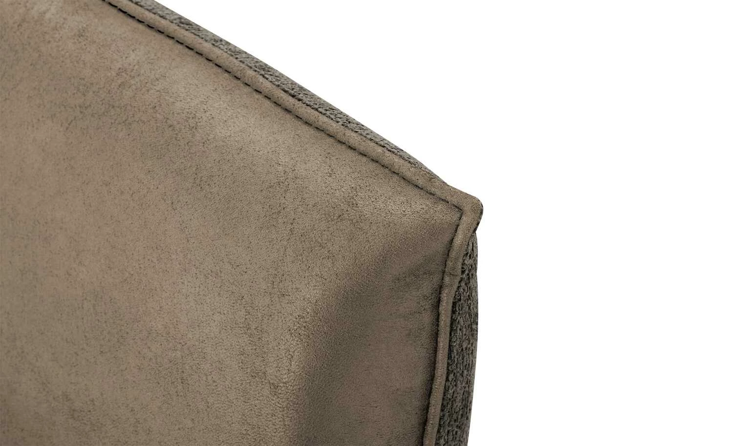 KOINOR Eckbank Dining System 2 | Hellbraun / Dunkelbraun / Kontrastfaden Schwarz rechts 197|cm 8 KOINOR Eckbank Dining System 2 | Hellbraun / Dunkelbraun / Kontrastfaden Schwarz rechts 197|cm – Bild 8