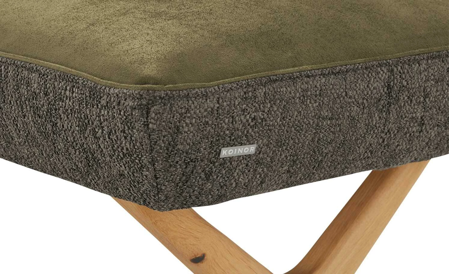 KOINOR Eckbank Dining System 2 | Oliv / Dunkelbraun / Kontrastfaden Dunkelbraun rechts 197|cm 5 KOINOR Eckbank Dining System 2 | Oliv / Dunkelbraun / Kontrastfaden Dunkelbraun rechts 197|cm – Bild 5