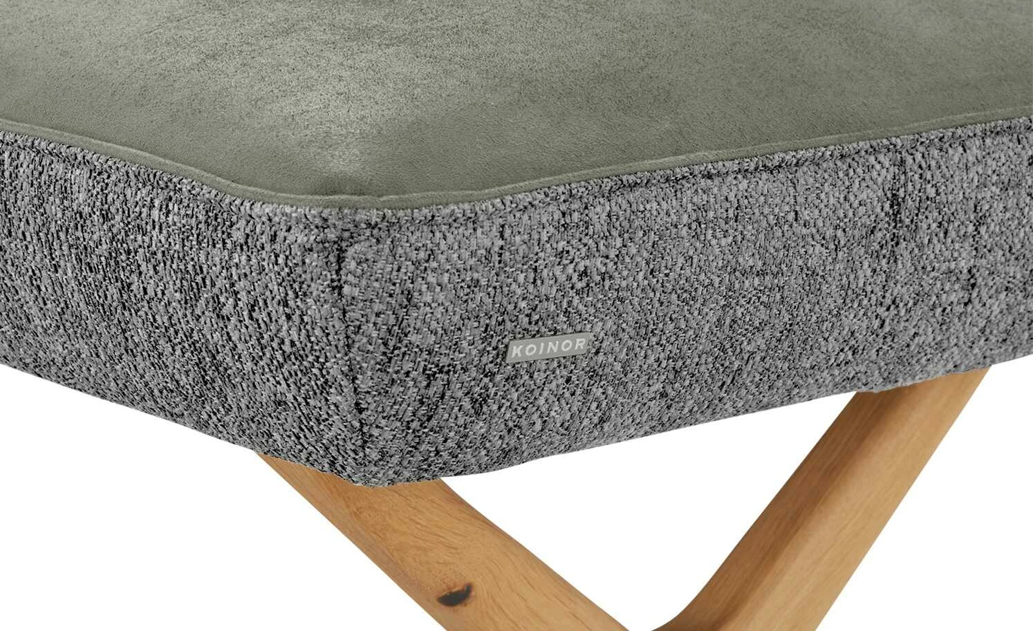 KOINOR Eckbank Dining System 2 | Hellgrau / Hellgrau / Kontrastfaden Schwarz links 197|cm 5 KOINOR Eckbank Dining System 2 | Hellgrau / Hellgrau / Kontrastfaden Schwarz links 197|cm – Bild 5