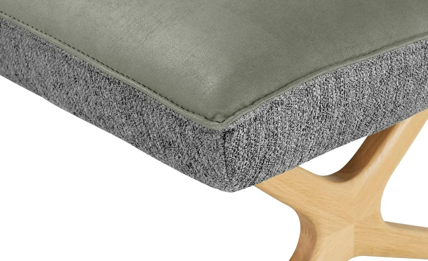 KOINOR Eckbank Dining System 2 | Hellgrau / Hellgrau / Kontrastfaden Schwarz links 197|cm 6 KOINOR Eckbank Dining System 2 | Hellgrau / Hellgrau / Kontrastfaden Schwarz links 197|cm – Bild 6