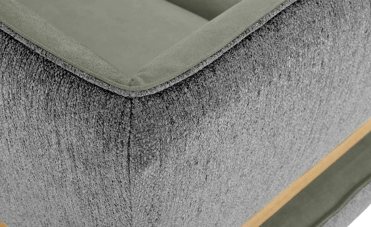 KOINOR Eckbank Dining System 2 | Hellgrau / Hellgrau / Kontrastfaden Schwarz links 197|cm 7 KOINOR Eckbank Dining System 2 | Hellgrau / Hellgrau / Kontrastfaden Schwarz links 197|cm – Bild 7