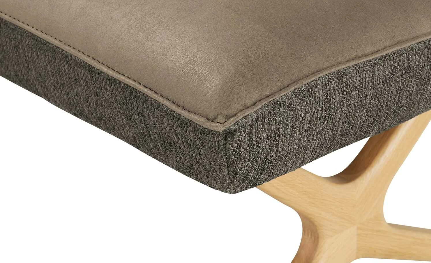 KOINOR Eckbank Dining System 2 | Hellbraun / Dunkelbraun / Kontrastfaden Schwarz links 197|cm 7 KOINOR Eckbank Dining System 2 | Hellbraun / Dunkelbraun / Kontrastfaden Schwarz links 197|cm – Bild 7