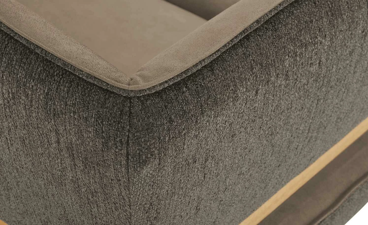 KOINOR Eckbank Dining System 2 | Hellbraun / Dunkelbraun / Kontrastfaden Schwarz links 197|cm 8 KOINOR Eckbank Dining System 2 | Hellbraun / Dunkelbraun / Kontrastfaden Schwarz links 197|cm – Bild 8