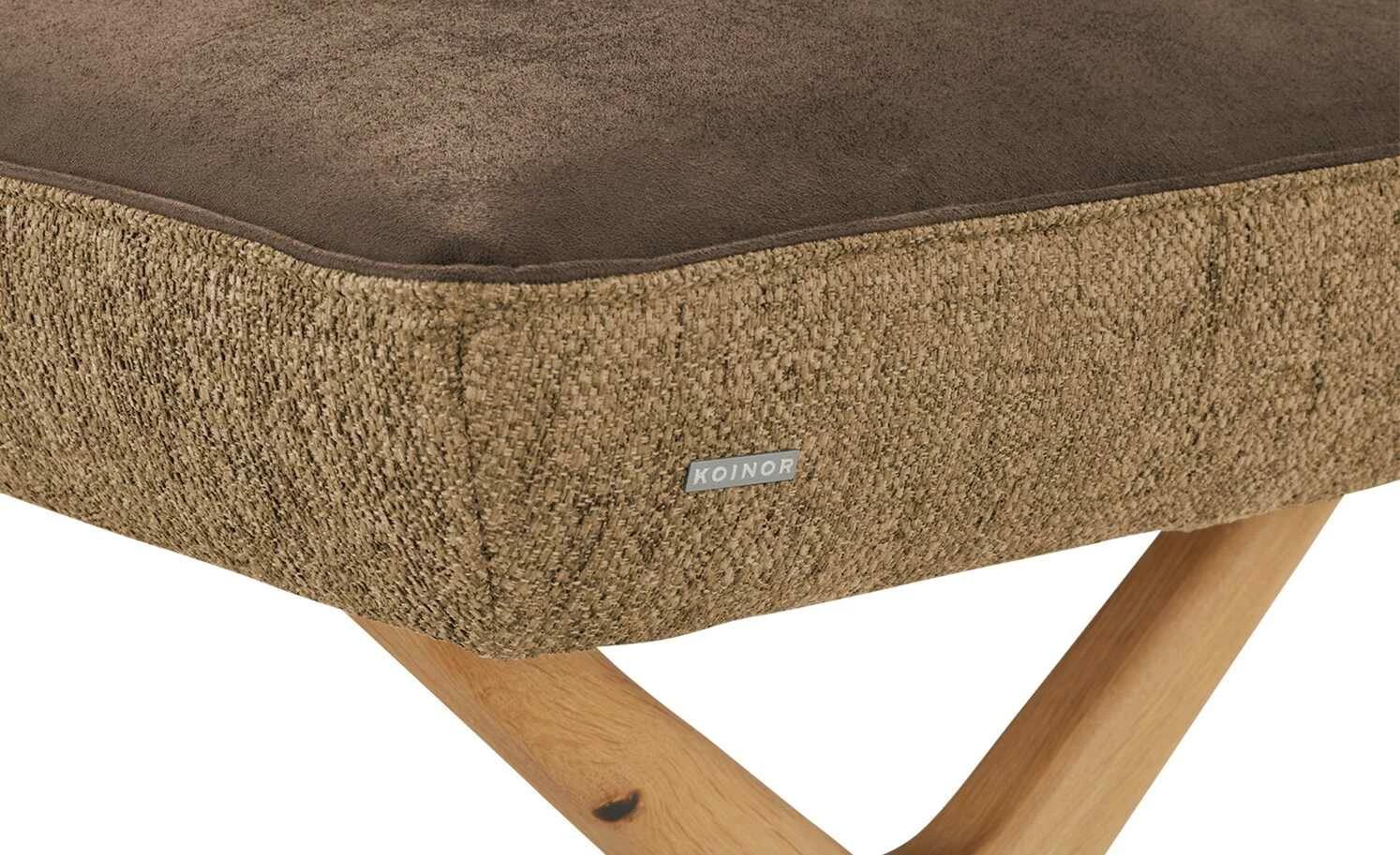 KOINOR Eckbank Dining System 2 | Braun / Hellbraun / Kontrastfaden Nougat links 197|cm 5 KOINOR Eckbank Dining System 2 | Braun / Hellbraun / Kontrastfaden Nougat links 197|cm – Bild 5