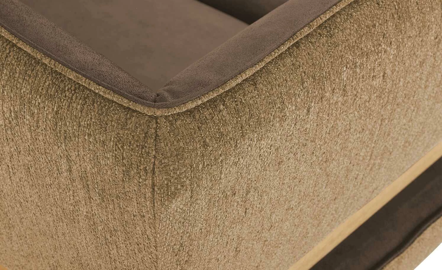 KOINOR Eckbank Dining System 2 | Braun / Hellbraun / Kontrastfaden Nougat links 197|cm 7 KOINOR Eckbank Dining System 2 | Braun / Hellbraun / Kontrastfaden Nougat links 197|cm – Bild 7