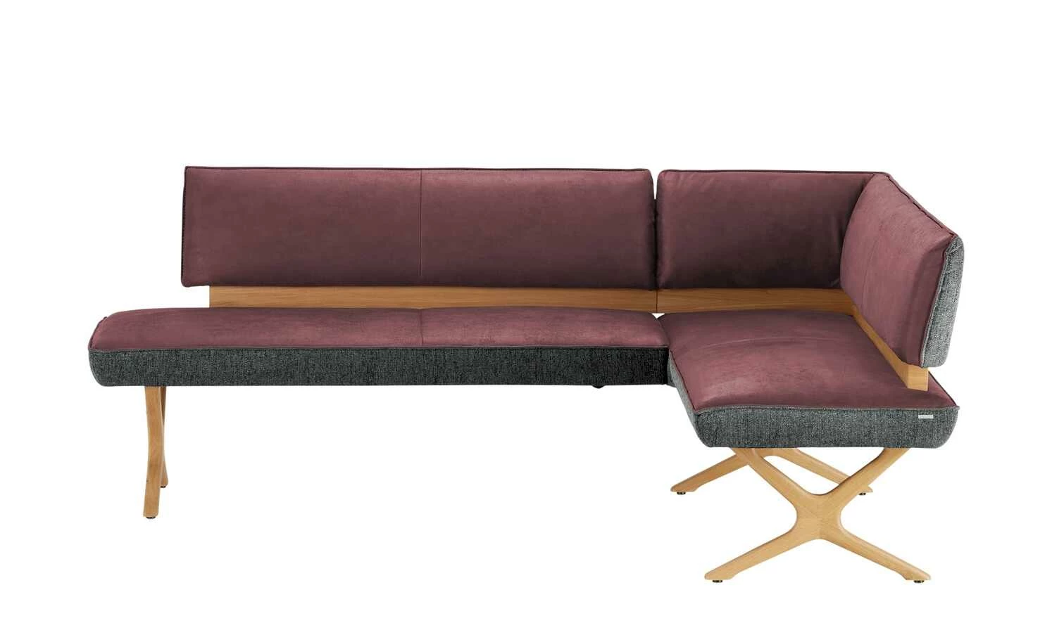 KOINOR Eckbank Dining System 2 | Rostrot / Dunkelgrau / Kontrastfaden Schwarz links 197|cm 13 KOINOR Eckbank Dining System 2 | Rostrot / Dunkelgrau / Kontrastfaden Schwarz links 197|cm – Bild 13