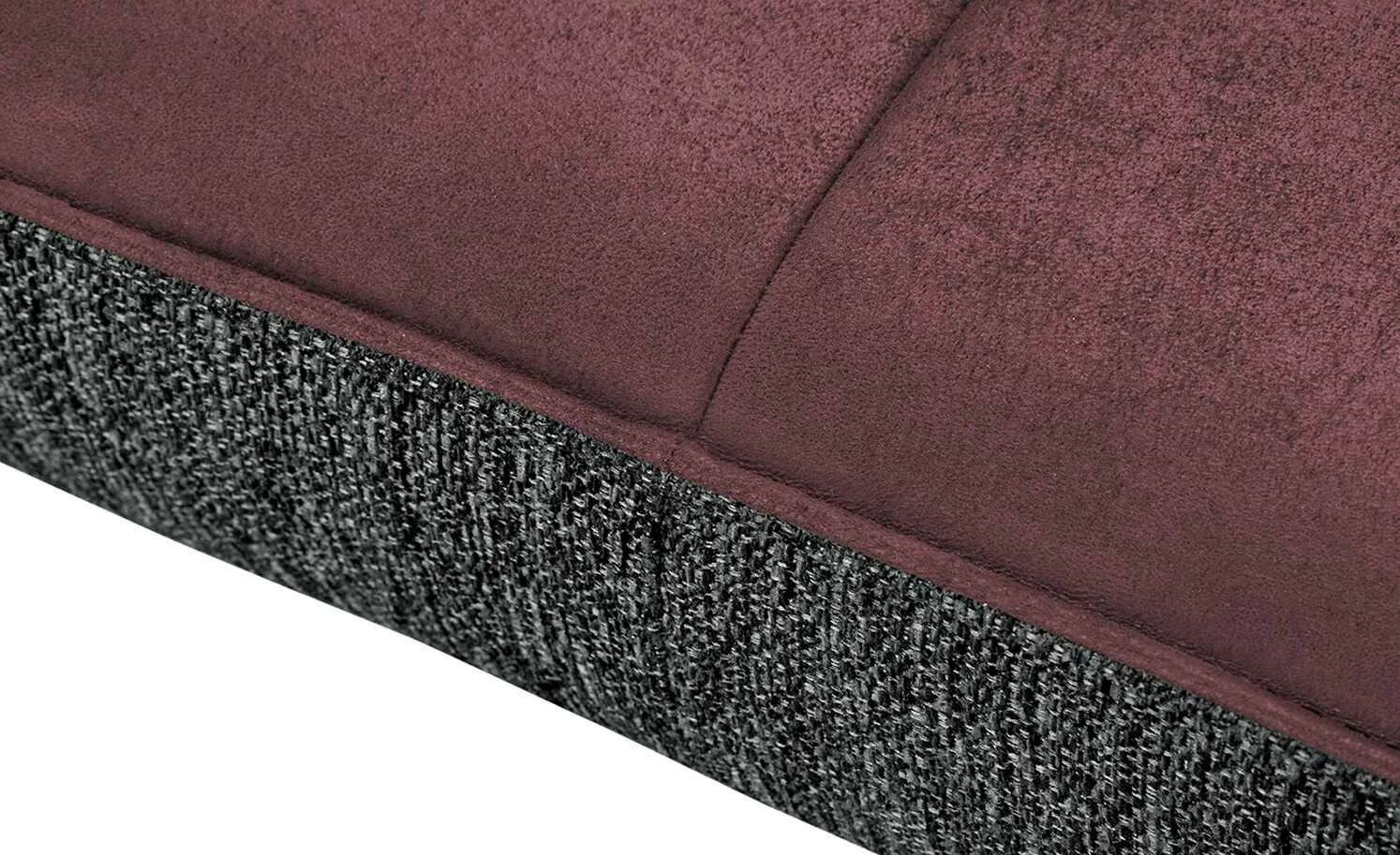 KOINOR Eckbank Dining System 2 | Rostrot / Dunkelgrau / Kontrastfaden Schwarz links 197|cm 8 KOINOR Eckbank Dining System 2 | Rostrot / Dunkelgrau / Kontrastfaden Schwarz links 197|cm – Bild 8